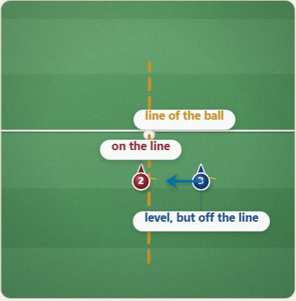 Line of the Ball, drawn on a polo pitch